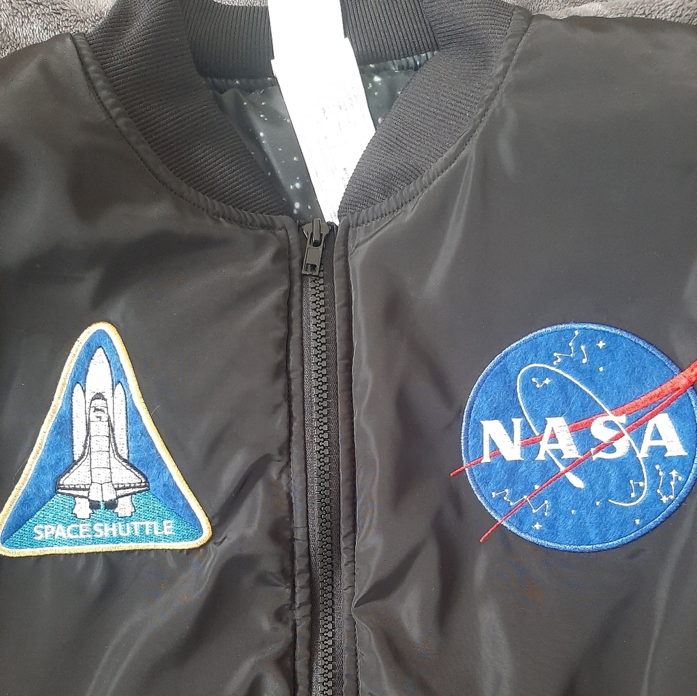 Spirit Halloween NASA Bomber Jacket (L)